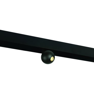 ONE Light magnetisch railsysteem MINI, MIDI &amp; MAXI - railspot - Ø 5,4 x 8 cm - 7W LED incl. - zwart
