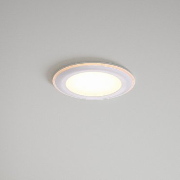 Nordlux Elkton 8 - inbouwspot - Ø 82 mm, Ø 65 mm inbouwmaat - 3 stappen Moodmaker functie - 5,5W dimbare LED incl. - wit