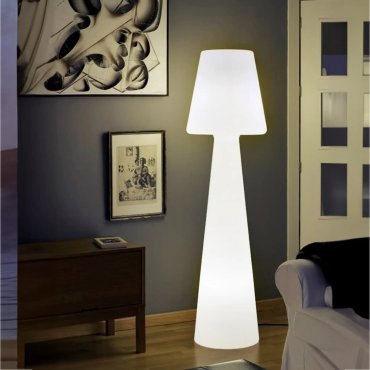New Garden Lola 165 - vloerlamp - Ø 45 x 165 cm - IP65 - wit