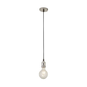 Searchlight Suspension - hanglamp - Ø 9,8 x 150 cm - chroom