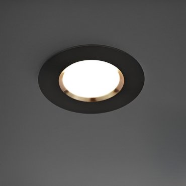 Nordlux Smart Dorado - inbouwspot - slimme verlichting - Ø 85 mm, Ø 72 mm inbouwmaat - 4,7W LED incl. - IP65 - zwart
