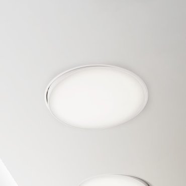 Nova Luce Perfect Profile Trimless - inbouwspot - Ø 1045 mm, 1030 mm inbouwmaat - 120W dimbare LED incl. - 3000K - wit