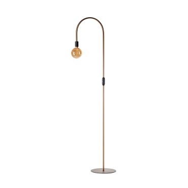 ETH Pike  - vloerlamp - Ø 30 x 180 cm - zwart en messing