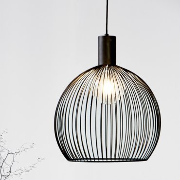 Design for the People Aver 40 - hanglamp - Ø  40 x 352,85 cm - zwart