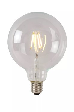 Lucide LED class A filament lamp - Ø 12,5 x 17,5 cm - E27 - 7W niet dimbaar - 2700K - transparant