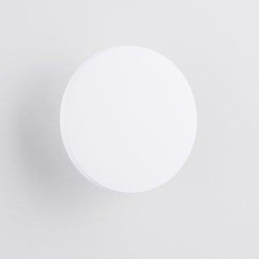 Nova Luce Tower - buiten wandverlichting - Ø 16,5 x 5,8 cm - 8W LED incl. - IP65 - zandwit