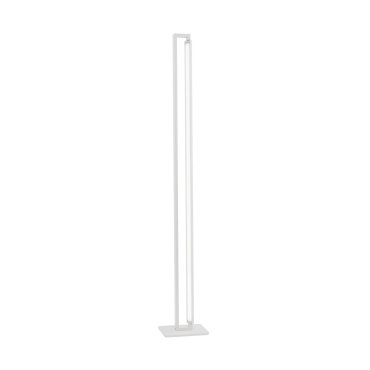 Nova Luce Line - staanlamp - 24 x 19 x 161 cm - 27W LED incl. - zandwit