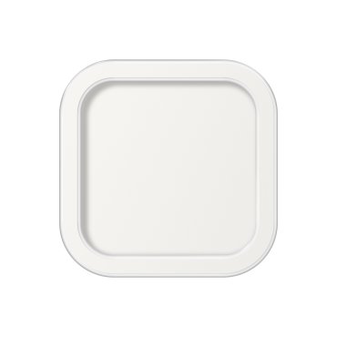 ETH Loïs - plafondlamp - 20 x 20 x 5 cm - 3 stappen dimbaar - 15W LED incl. - IP44 -  wit