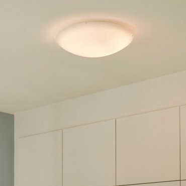 Nordlux Standard - plafondlamp - Ø 37,8 x 9,9 cm - wit