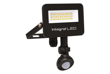 Integral LED Super Slim 2 – verstraler met bewegingssensor – 12,9 x 3,9 x 17,2  cm - 10W LED incl. - via Tuya Smart - instelbare lichtkleur - IP67 - zwart