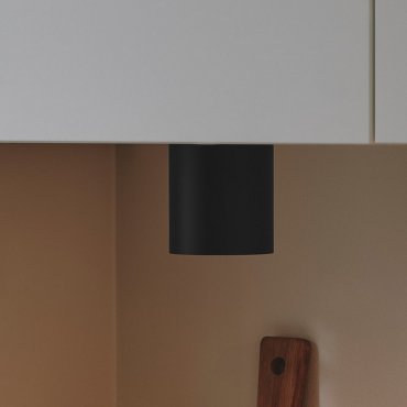Nordlux Sabonis - plafondlamp - Ø 8 x 8,5 cm - zwart