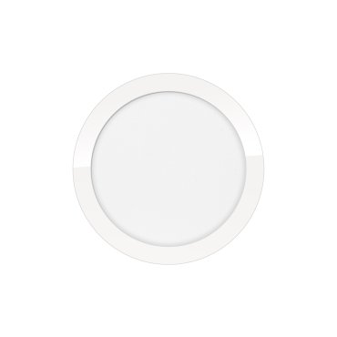 ETH Anne Round - plafondlamp - Ø 26 x 2,7 cm - 3 stappen dimbaar - 15W LED incl. - IP44 - wit