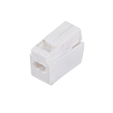 Elmark connector - voor kabels tot 2,5mm - wit