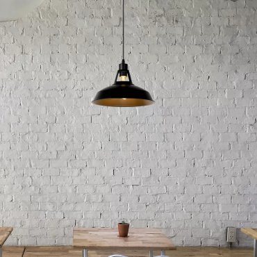 Lucide Brassy-bis - hanglamp - Ø 31 x 149 cm - zwart