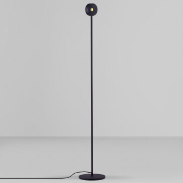 Nova Luce Irida - vloerlamp - Ø 20 x 121 cm - 10W LED incl. - zandzwart