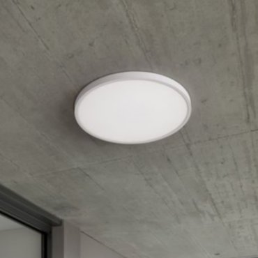 Nova Luce Dixie CCT - plafondlamp - Ø 40 x 2,5 cm - 36W LED incl. - zandwit