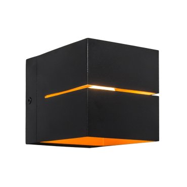 SHOWROOMMODEL - Zuma Line Transfer WL 2 - wandverlichting - 12 x 9 x 9 cm - zwart