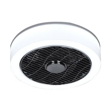 SHOWROOMMODEL - ETH - The Fan No. 5 - plafondventilator met afstandsbediening - ⌀ 40 x 18 cm - 24W dimbare LED incl. - opaal