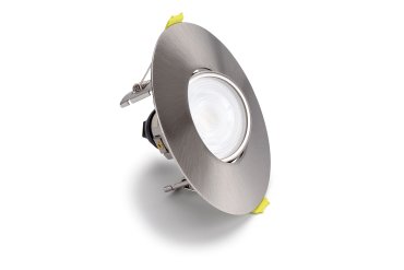 Integral LED Evofire Maxi 110 - inbouwspot - Ø 110 mm, Ø 70-100 mm inbouwmaat - satijn nikkel