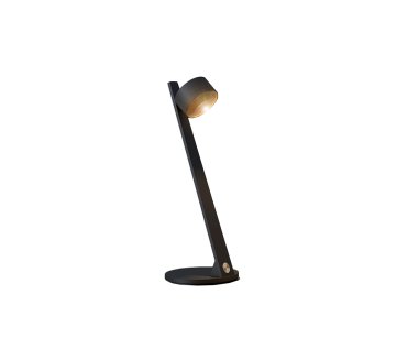 Artdelight Omega - tafellamp - 3 stappen dimmer - 7W LED incl. - zwart