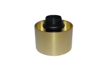 Artdelight Rosario - lamphouder voor PL 202 - Ø9,5 x 9,5 cm - goud