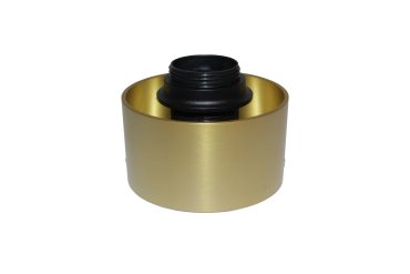 Artdelight Rosario - lamphouder voor PL 202 - Ø10,5 x 9,5 cm - goud