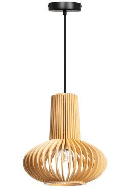 ETH Tess - hanglamp - Ø 25 x 200 cm - lichtbruin