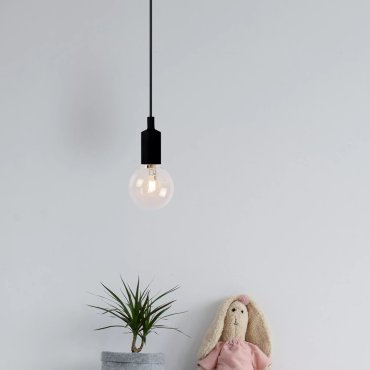 Lucide Fix - hanglamp - Ø 10 x 110 cm - zwart