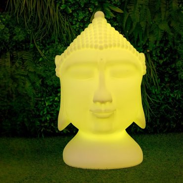 New Garden Goa - oplaadbare vloerlamp - Ø49 x 70 cm - 7W dimbare LED incl. - IP65 - wit