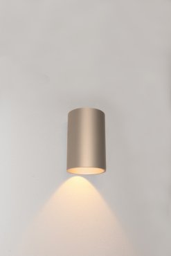 Artdelight Brody - wandlamp - Ø 7,2 x 11 cm - 4W LED incl. - IP54 -  champagne