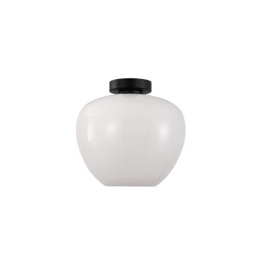 Artdelight Windsor - plafondlamp - Ø 29 x 27,7 cm - wit