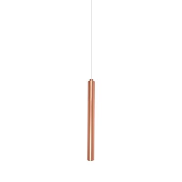 VK Lighting Rados - hanglamp - Ø 2,5 x 205 cm - 7W LED incl. - roze goud