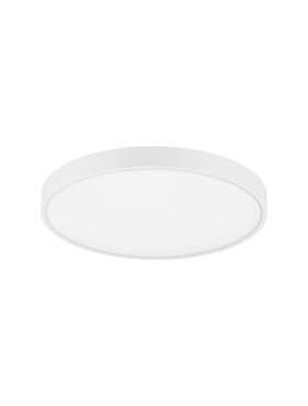 Nova Luce Perfect Profile - plafondlamp - Ø 60 x 10 cm - 40W dimbare LED incl. - wit