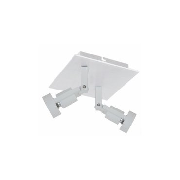 Artdelight Tech - opbouwspot 2L - 18 x 18 x 18,5 cm - wit