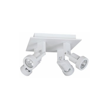 Artdelight Tech - opbouwspot 4L - 23 x 23 x 18,5 cm - wit