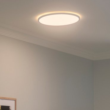 Nordlux Oja - plafondverlichting - Ø 42,4 x 2,3 cm - 19W LED incl. (3000K/4000K) - wit