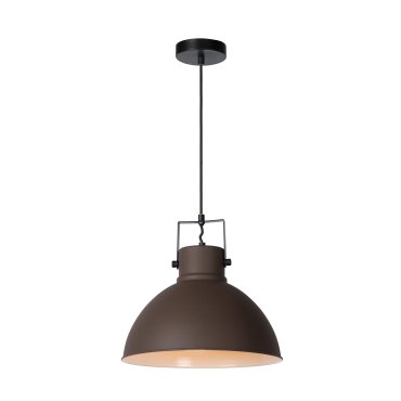 SHOWROOMMODEL - Lucide Damian - hanglamp - Ø 36 x 150 cm - roest bruin