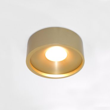 Artdelight Orlando - plafondverlichting - Ø 14 x 5 cm - 10W dimbare LED incl. - goud
