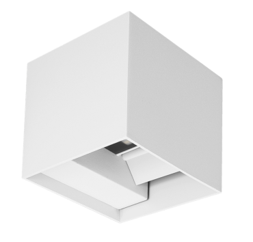 Century Italia Up &amp; Down - wandlamp - 10 x 10 x 10 cm - 10W LED incl. - instelbare lichtkleur - IP65 - wit