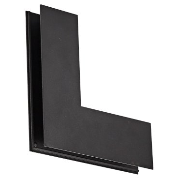 VK Lighting Kona - magnetisch railsysteem - vertikaal uitwendig opbouwhoekprofiel - 6 x 17,5 x 17,5 cm - zwart