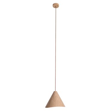 Maxlight Sakura - hanglamp - Ø 33,5 x 180 cm - lichtbruin