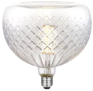 Daylight Italia Bellaluce 1 LED Lamp - Ø 19 x 18,7 cm - E27 - 10W dimbaar - 2700K - transparant