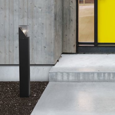 Nova Luce Selena - tuinpaal - 8,5 x 65 x 8,5 cm - IP65 - donker antraciet