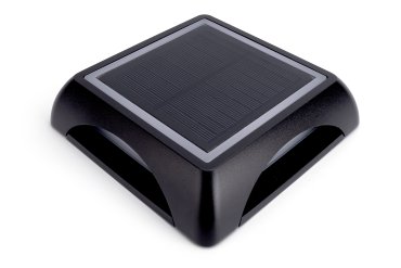 Integral LED True - opbouw grondspot op zonne-energie met bewegingssensor - 14 x 3,2 x 14 cm - 1,2W LED incl. - IP65 - zwart