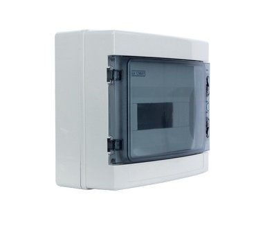 Elmark zekeringkast voor 12 modules - 30 x 26 x 14 cm - IP65 - wit