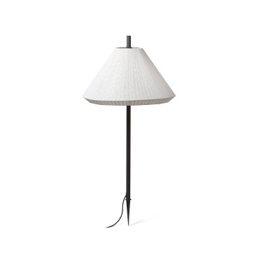 Faro Saigon - grondspot op piek met stekker - Ø 67 x 137 cm - IP65 - mat wit