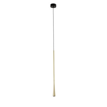 Faro Diana 600 - hanglamp - Ø 3,2 x 60 cm - 6W LED incl. - goud