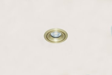 Artdelight Alice - inbouwspot - Ø 90 mm, Ø 83 mm inbouwmaat - mat goud