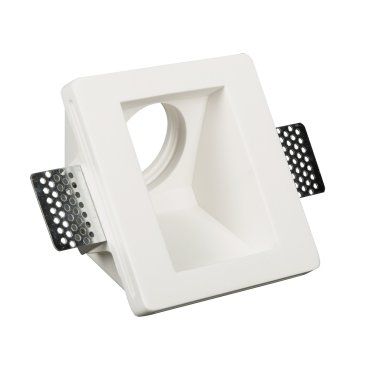 VK Lighting - inbouwspot - 12 x 12 x 6,5 cm - wit