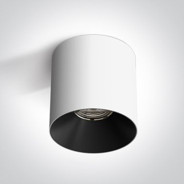 ONE Light Wall &amp; Ceiling LED - opbouwspot 1L - Ø 12 x 12 cm - 25W LED incl. - wit